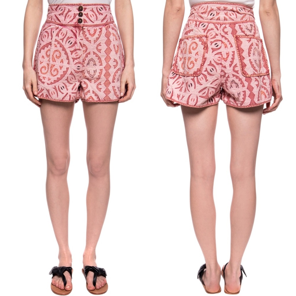 Ulla Johnson Martiza Patterned Shorts
